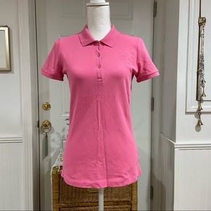 Lilly Pulitzer Chic Fit Pink Polo